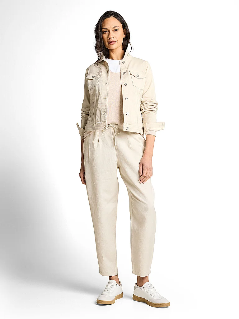Tom Tailor Veste En Jean 1050531 Stone Sand Beige XS Femme 3